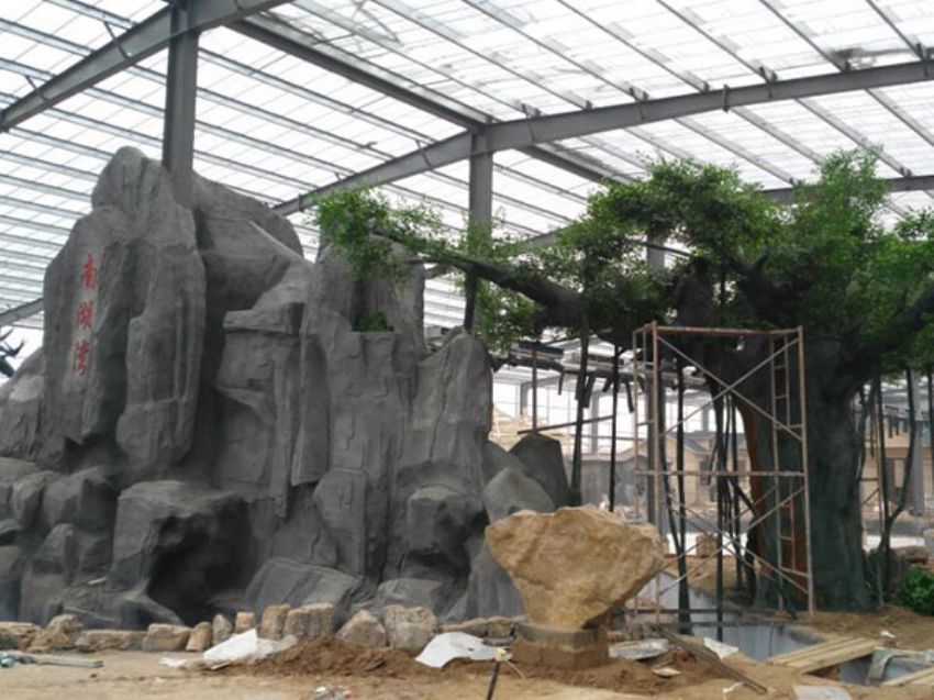點擊查看詳細信息<br>標題：塑石假山側(cè)面 閱讀次數(shù)：2090